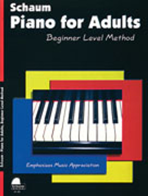 Schaum, Piano for Adults, Beginner Level [Alf:44-0150]