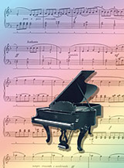 Greeting Cards: Rainbow Piano (Pack of 12) [Alf:44-4452]