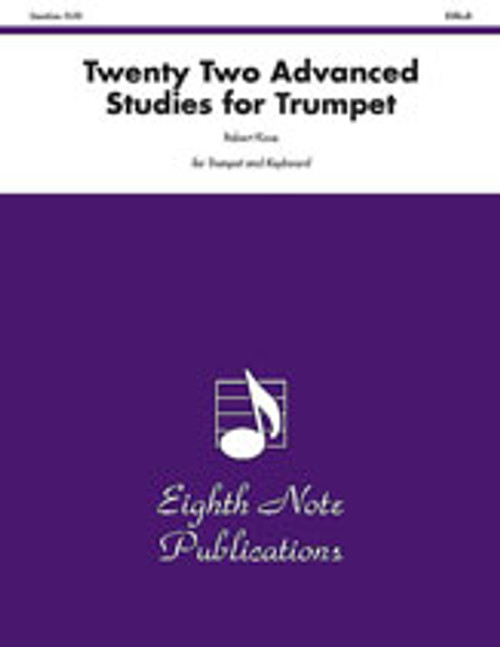 Kase, Twenty-Two Advanced Studies for Trumpet [Alf:81-ST9915]