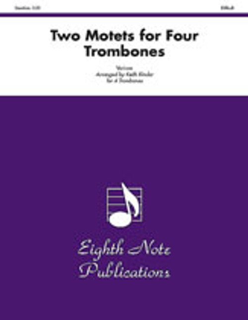 Two Motets for Four Trombones [Alf:81-TQ977]