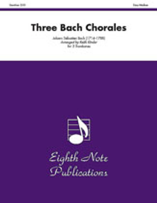 Bach, J.S. - Three Bach Chorales [Alf:81-TT203]