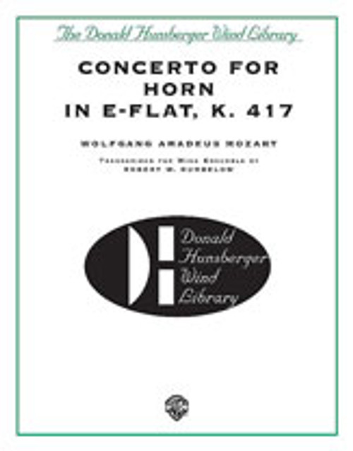 Mozart, Concerto for Horn in E-Flat, K. 417 [Alf:00-DHM003]