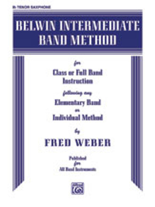 Weber, Belwin Intermediate Band Method [Alf:00-EL00266]