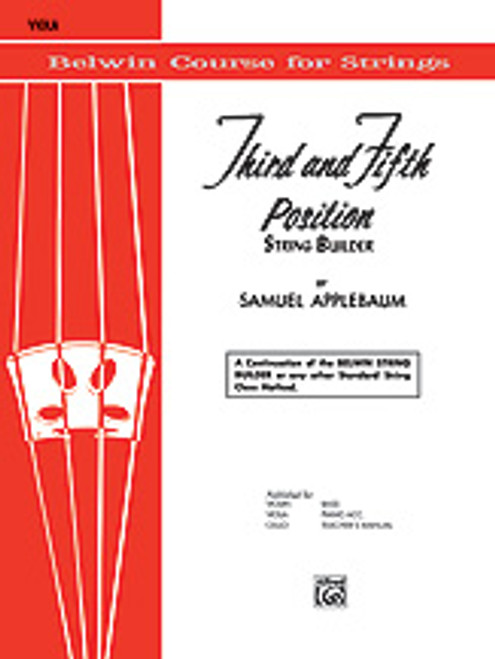 Applebaum, 3rd and 5th Position String Builder [Alf:00-EL01938]