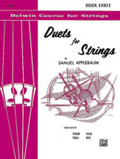 Applebaum, Duets for Strings, Book III [Alf:00-EL02073]