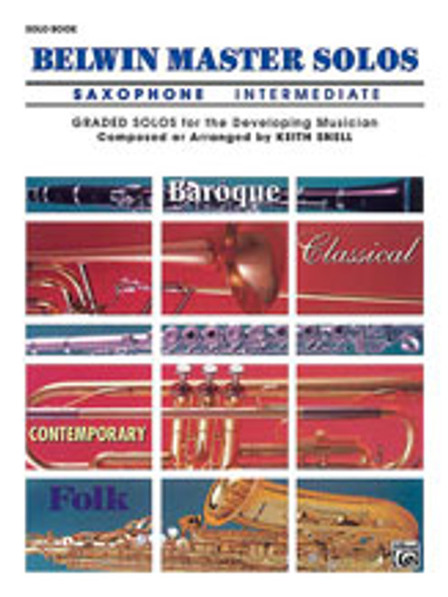 Belwin Master Solos, Volume 1 (Alto Saxophone) [Alf:00-EL03446]