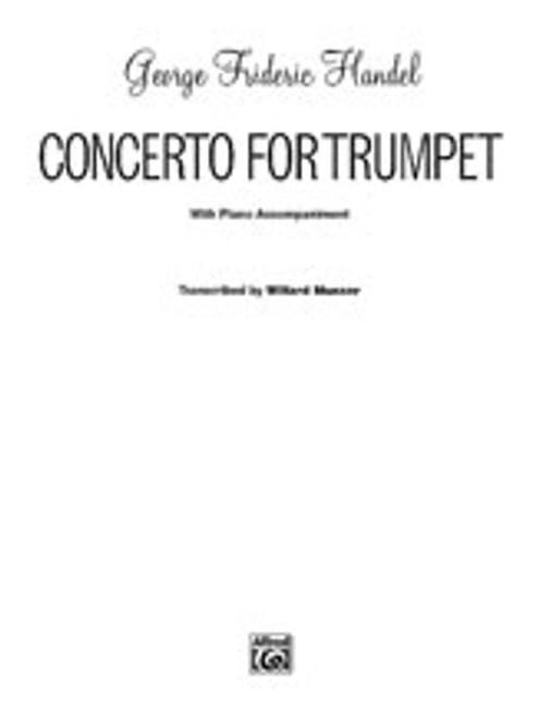 Handel, Concerto for Trumpet [Alf:00-FXS6062]
