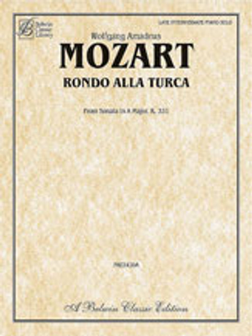 Mozart, Rondo Alla Turca [Alf:00-PA02420A]