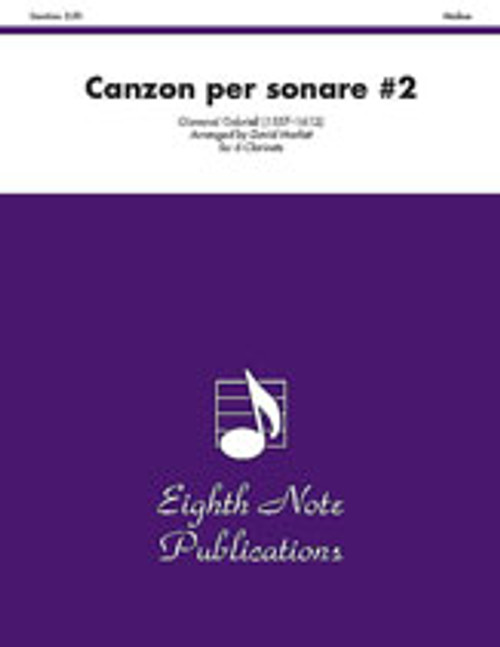 Gabrieli, Canzon per Sonare No. 2 [Alf:81-CC2338]