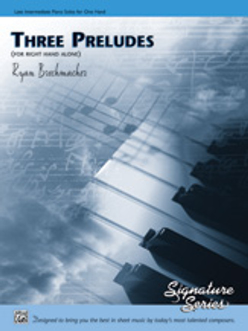 Three Preludes (for right hand alone) [Alf:00-38629]