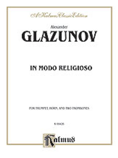 Glazunov, In Modo Religioso, Op. 38 [Alf:00-K09426]