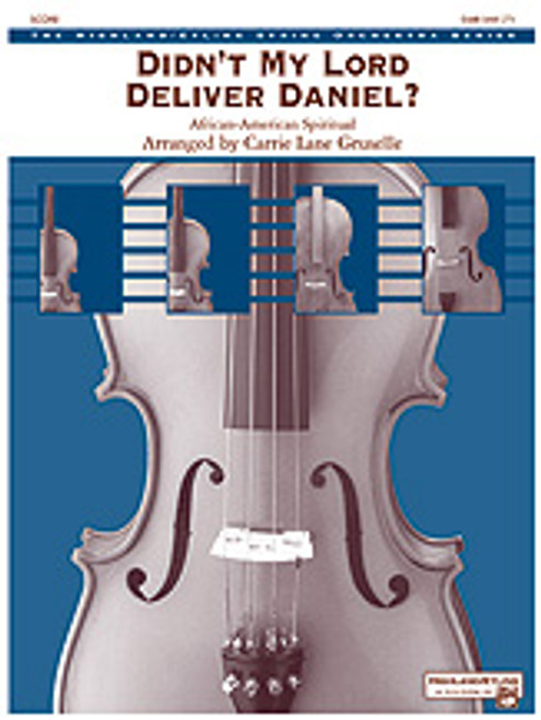 Didn't My Lord Deliver Daniel? [Alf:00-23347S]