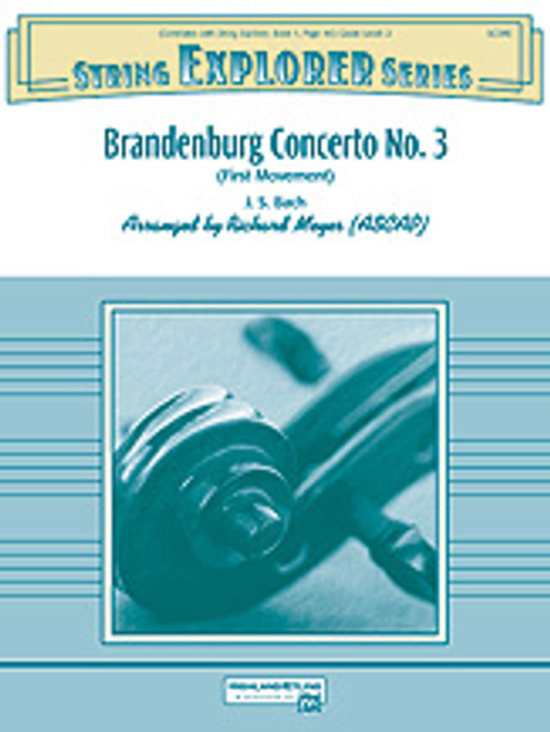Bach, J.S. - Brandenburg Concerto No. 3 (First Movement)  [Alf:00-33708S]