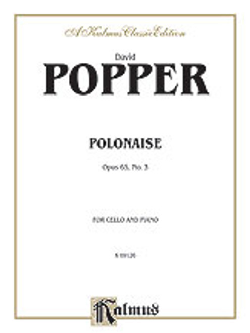 Popper, Polonaise, Op. 65/3 [Alf:00-K09126]