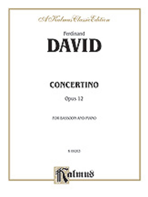 David, Concertino, Op. 12 [Alf:00-K09263]