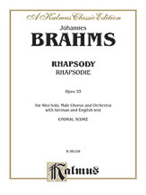 Brahms, Alto Rhapsody, Op. 53 [Alf:00-K06108]