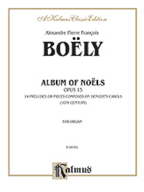 Boely, Album of Noels, Op. 14 [Alf:00-K09781]