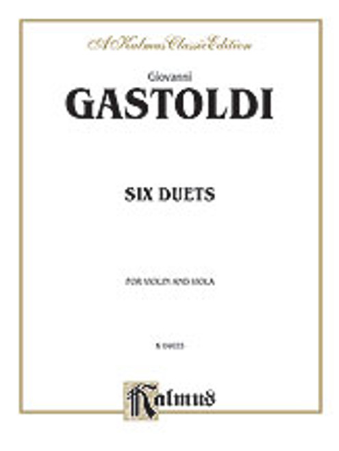Gastoldi, Six Duets  [Alf:00-K04655]