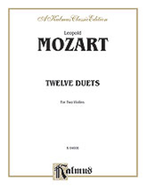 Mozart, Twelve Duets [Alf:00-K04608]