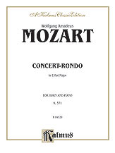 Concert-Rondo in E-flat Major, K. 371 [Alf:00-K04529]