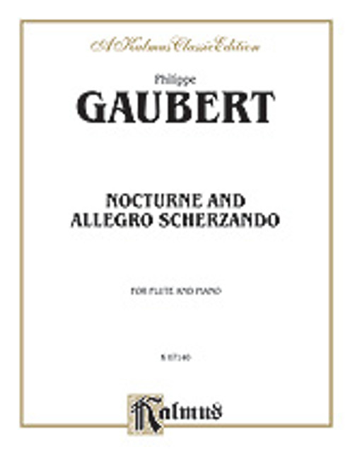 Gaubert, Nocturne and Allegro Scherzando [Alf:00-K07140]