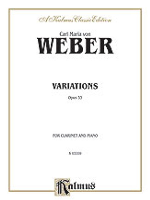 Weber, Variations, Op. 33 [Alf:00-K03359]