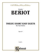 Twelve Short Easy Duets, Opus 87 [Alf:00-K04571]