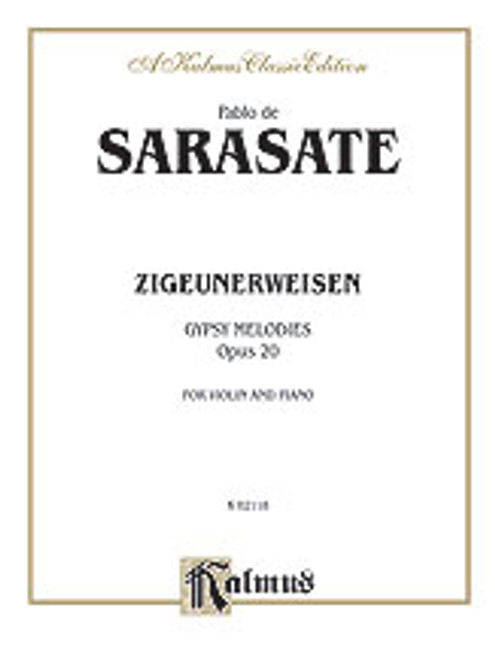 Sarasate, Zigeunerweisen (Gypsy Melodies), Op. 20 [Alf:00-K02118]