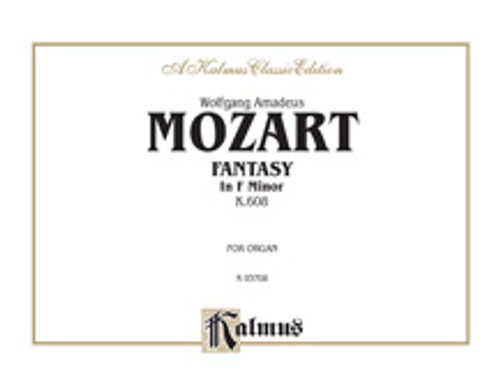 Mozart, Fantasy, K. 608 [Alf:00-K03708]