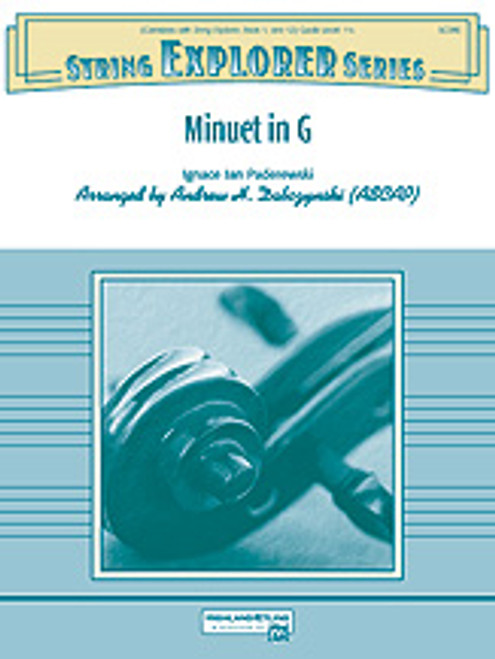 Paderewski, Minuet in G  [Alf:00-33711S]