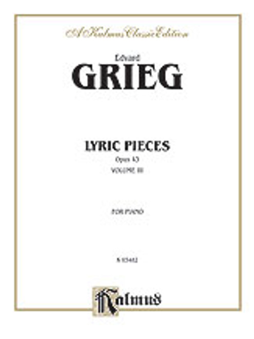 Grieg, Lyric Pieces, Op. 43 [Alf:00-K03482]