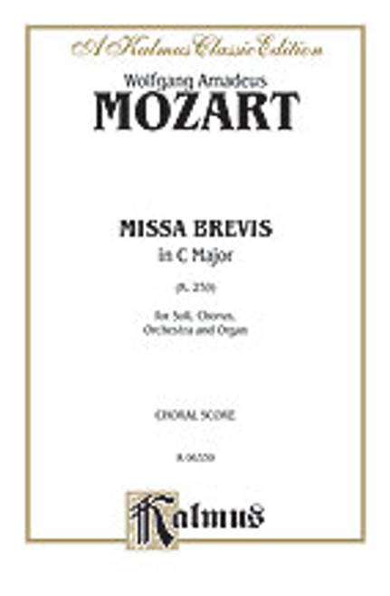 Mozart, Missa Brevis in C Major, K. 259 [Alf:00-K06339]