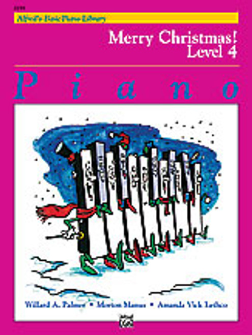 Alfred's Basic Piano Course: Merry Christmas! Book 4 [Alf:00-2233]