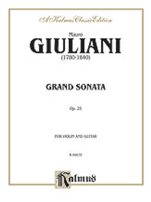 Giuliani, Grand Sonata, Op. 25 [Alf:00-K04675]