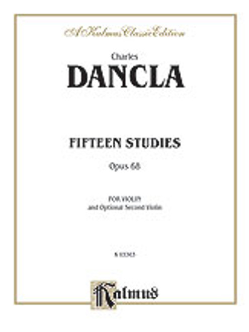 Dancla, Fifteen Studies, Op. 68 [Alf:00-K03363]