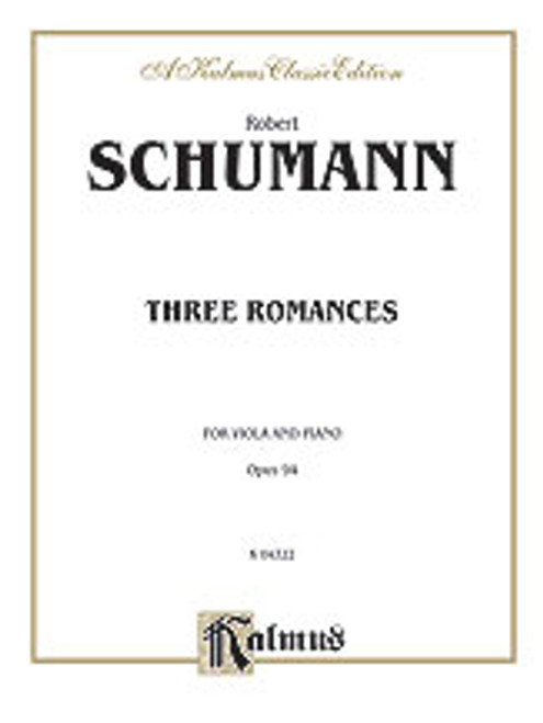 Schumann, Three Romances, Op. 94 [Alf:00-K04322]