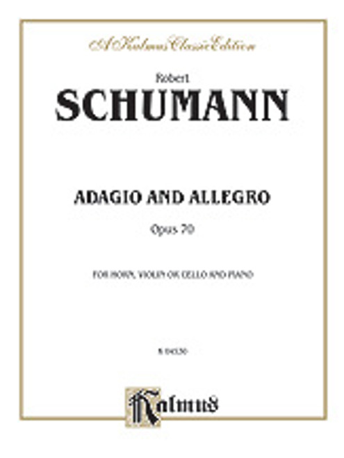 Schumann, Adagio and Allegro, Op. 70 [Alf:00-K04530]