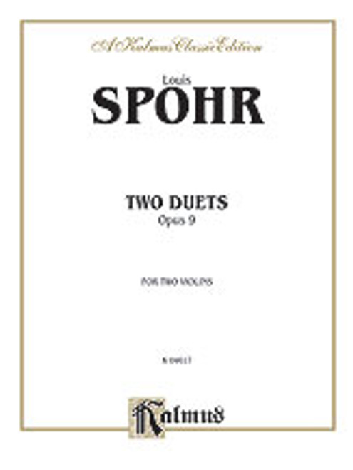 Spohr, Two Duets, Op. 9 [Alf:00-K04617]