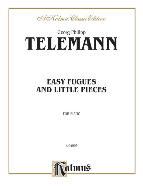 Easy Fugues and Little Pieces [Alf:00-K04003]