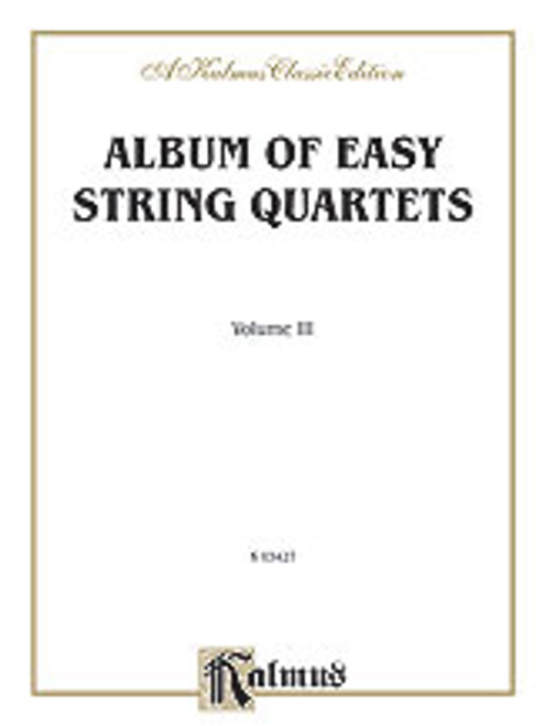 Album of Easy String Quartets, Volume III (Pieces by Bach, Haydn, Mozart, Beethoven, Schumann, Mendelssohn, and others) [Alf:00-K03427]