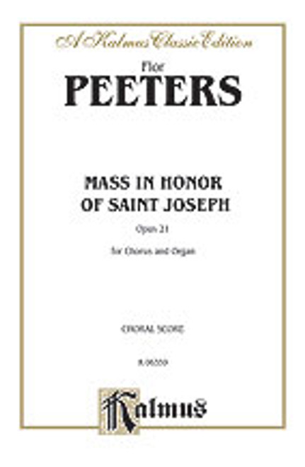 Mass in Honor of Saint Joseph, Opus 21 [Alf:00-K06359]