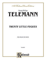 Twenty Little Fugues [Alf:00-K04007]