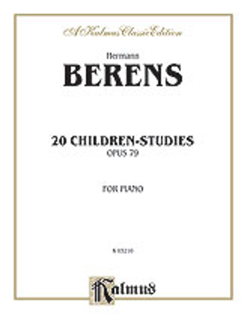 Berens, 20 Children's Studies, Op. 79 [Alf:00-K03210]