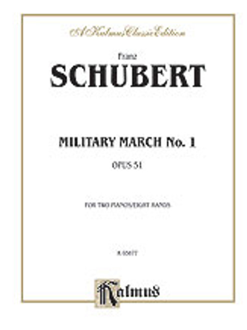 Schubert, Military March No. 1, Op. 51 [Alf:00-K03877]