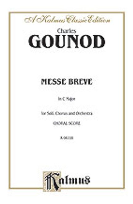 Gounod, Messe Breve in C Major (No. 7) [Alf:00-K06198]
