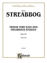 Twelve Very Easy and Melodious Studies, Opus 63 [Alf:00-K03993]