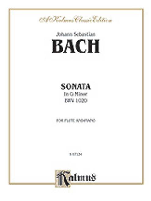 Sonata in G Minor, BWV 1020 [Alf:00-K07134]