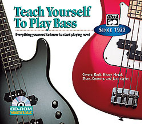 Alfred's Teach Yourself to Play Bass  [Alf:00-22609]