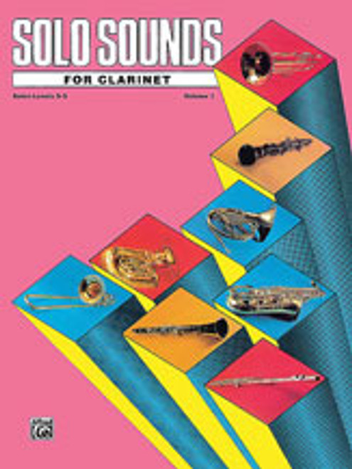 Solo Sounds for Clarinet, Levels 3-5  [Alf:00-EL03333]