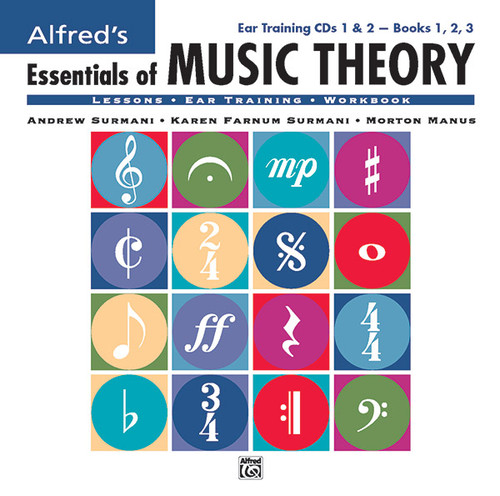 Alfred's Essentials of Music Theory: Ear Training CDs 1 & 2 Combined (for Books 1-3) [Alf:00-17254]